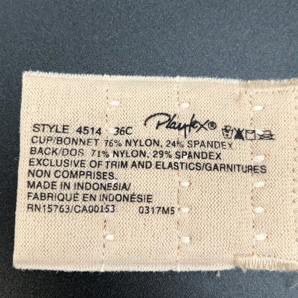 NWT PLAYTEX Love My Curves Underwire Bra #AE8 - Picture 6 of 8